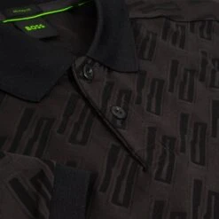 Boss Pirax Polo Shirt Charcoal -Teepeg Store 50512752 016 3