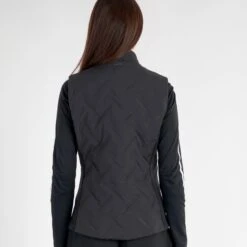 Green Lamb Monique Hybrid Ladies Golf Gilet Black -Teepeg Store AG24054 BLACK 13