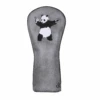Banksy Bad Panda Driver Headcover Grey 2 Banksy Bad Panda Driver Headcover Grey -Teepeg Store Bad Panda DRV Grey 1