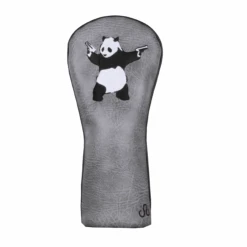Banksy Bad Panda Driver Headcover Grey