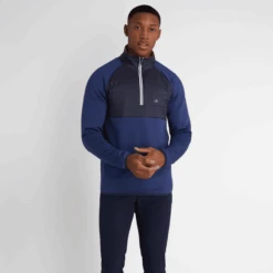 Calvin Klein Golf Hybrid Half Zip Ink -Teepeg Store CKMA21533INK 1 1dae275a 1dbd 4b69 b17b 62f85d80aa8c