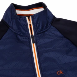 Calvin Klein Golf Hybrid Half Zip Navy -Teepeg Store CKMA21533NAVY 3 209552ee 82a3 4712 bb64 169c63af4651
