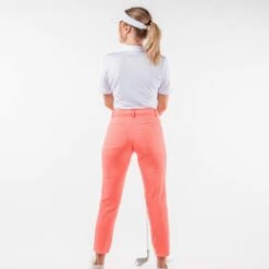 Galvin Green Nicole Ladies Golf Trousers Coral/Cool Grey -Teepeg Store G218104 14