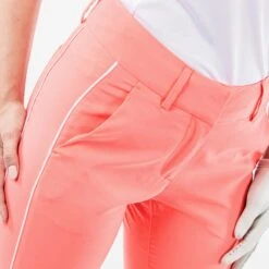 Galvin Green Nicole Ladies Golf Trousers Coral/Cool Grey -Teepeg Store G218104 16