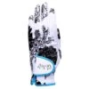 Glove It Black/White Rose Ladies Golf Glove -Teepeg Store G2461L 1