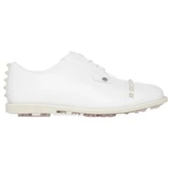 G/FORE Stud Cap Toe Gallivanter Ladies Golf Shoe Snow