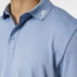 J.Lindeberg J Lindeberg KV Mens Golf Polo Shirt Rain Washed -Teepeg Store GMJT11825 O539 14