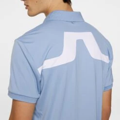 J.Lindeberg J Lindeberg KV Mens Golf Polo Shirt Rain Washed -Teepeg Store GMJT11825 O539 15