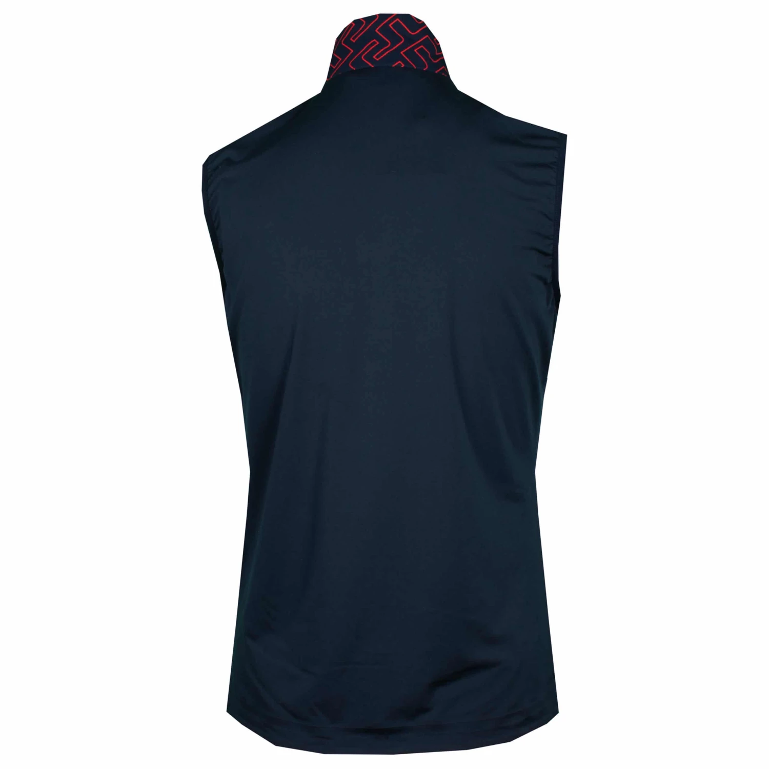 J.Lindeberg J Lindeberg Packlight Print Golf Vest Ketchup Bridge Monogram 4 J.Lindeberg J Lindeberg Packlight Print Golf Vest Ketchup Bridge Monogram - Image 2