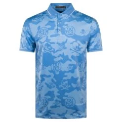 G/FORE Exploded Camo Tech Jersey Polo Baja