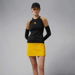 J.Lindeberg J Lindeberg Sianna Ladies Long Sleeve Brushed Top -Teepeg Store GWJT06806 9999 2 scaled 1