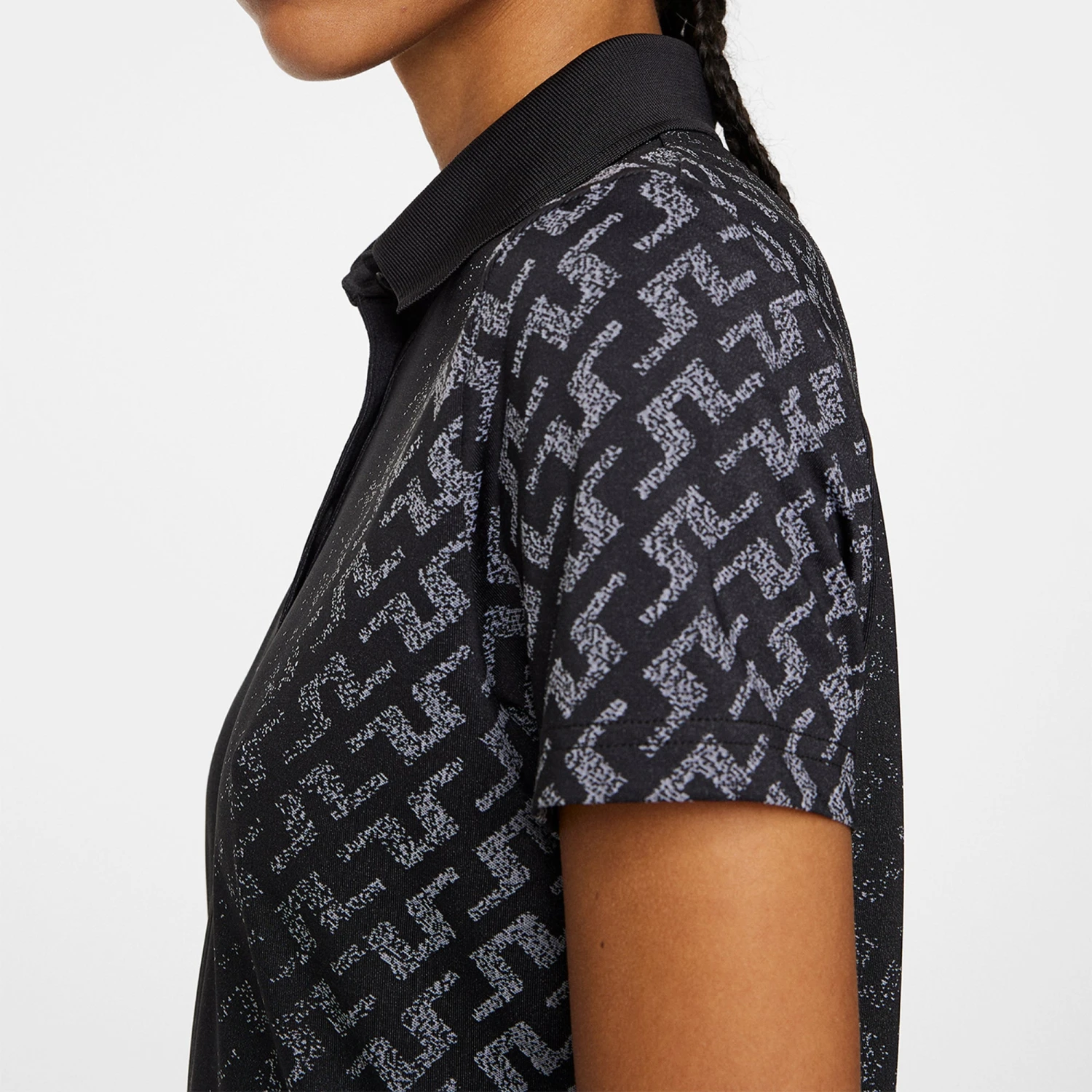 J.Lindeberg J Lindeberg Karrie Ladies Golf Polo Shirt White 9 J.Lindeberg J Lindeberg Karrie Ladies Golf Polo Shirt White - Image 7