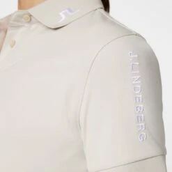 J.Lindeberg J Lindeberg Tour Tech Ladies Golf Polo Shirt Moonbeam 15 J.Lindeberg J Lindeberg Tour Tech Ladies Golf Polo Shirt Moonbeam -Teepeg Store GWJT11790 U029 15