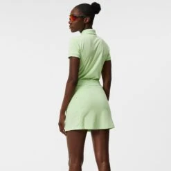 J.Lindeberg J Lindeberg Amelie Mid Ladies Golf Skirt Patina Green -Teepeg Store GWSD07948 M037 13
