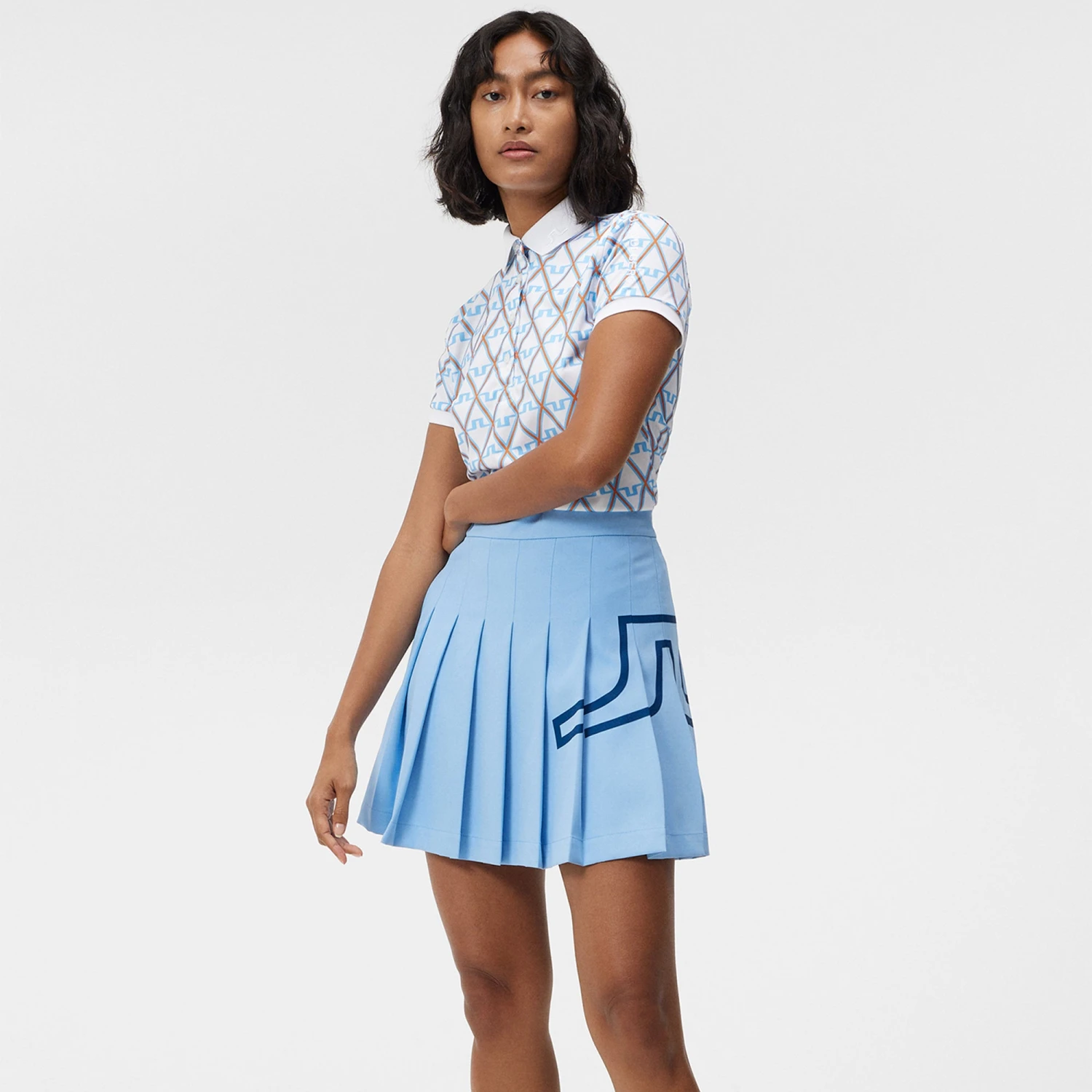 J.Lindeberg J Lindeberg Naomi Ladies Golf Little Boy Blue 9 J.Lindeberg J Lindeberg Naomi Ladies Golf Little Boy Blue - Image 7