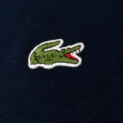 Lacoste Quarter Zip Stand Up Collar Cotton Sweatshirt Navy 29 Lacoste Quarter Zip Stand Up Collar Cotton Sweatshirt Navy -Teepeg Store SH1927 00 166 6