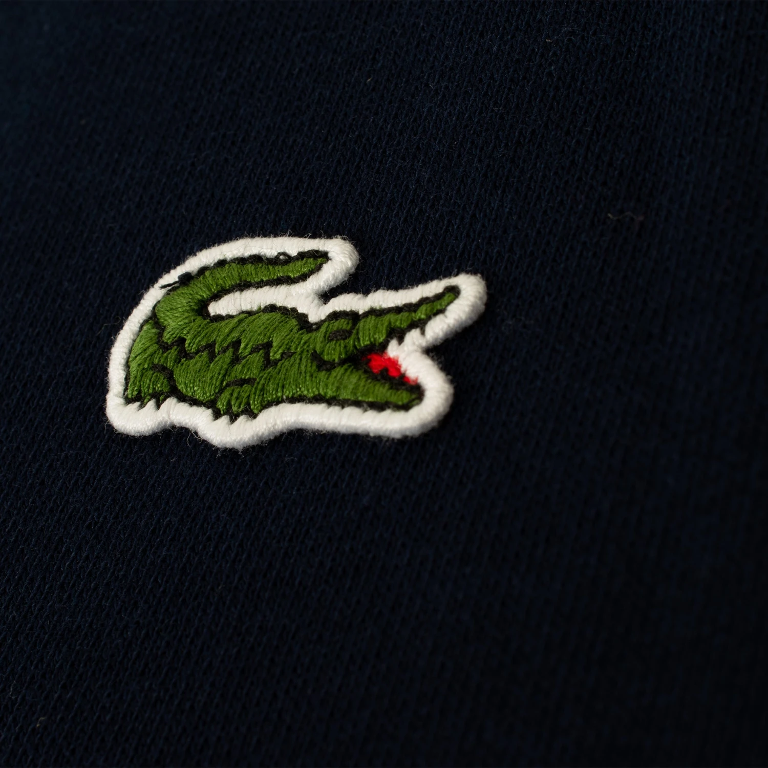 Lacoste Regular Fit Brushed Fleece Full Zip Sweatershirt Navy 13 Lacoste Regular Fit Brushed Fleece Full Zip Sweatershirt Navy - Image 11