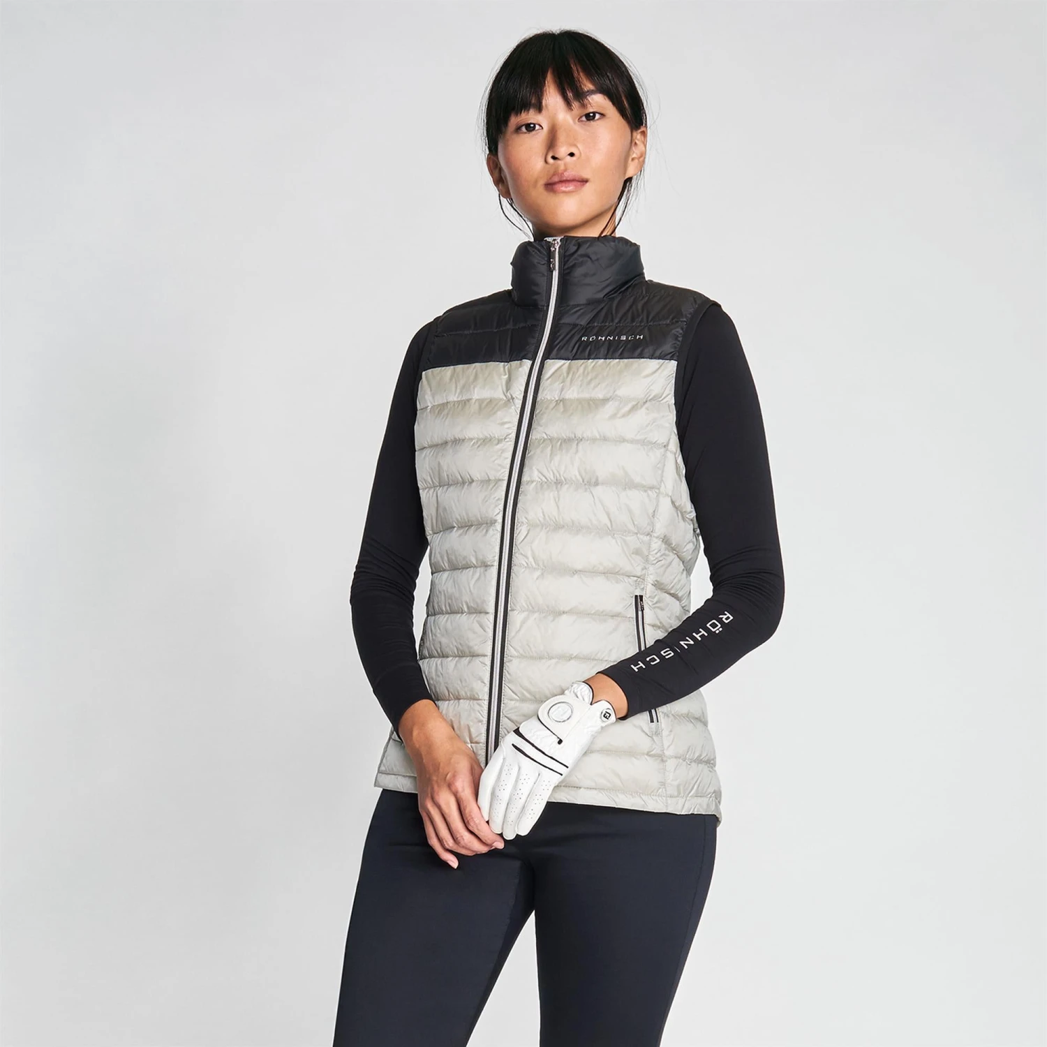 Rohnisch Shine Light Down Vest Ash 4 Rohnisch Shine Light Down Vest Ash - Image 2