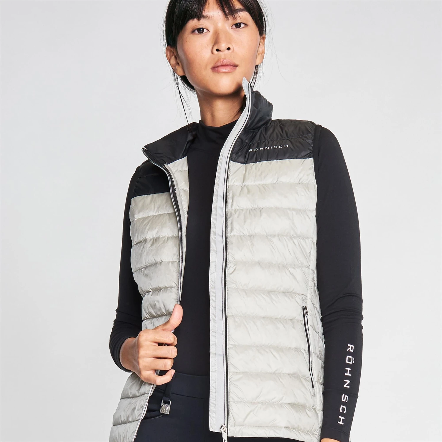 Rohnisch Shine Light Down Vest Ash 6 Rohnisch Shine Light Down Vest Ash - Image 4