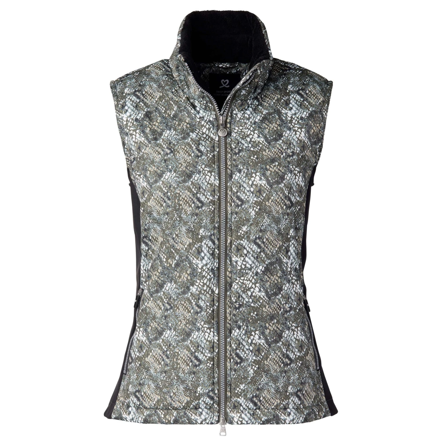 Daily Sports Esmeralda Ladies Quilted Golf Gilet Cypress Green 3 Daily Sports Esmeralda Ladies Quilted Golf Gilet Cypress Green
