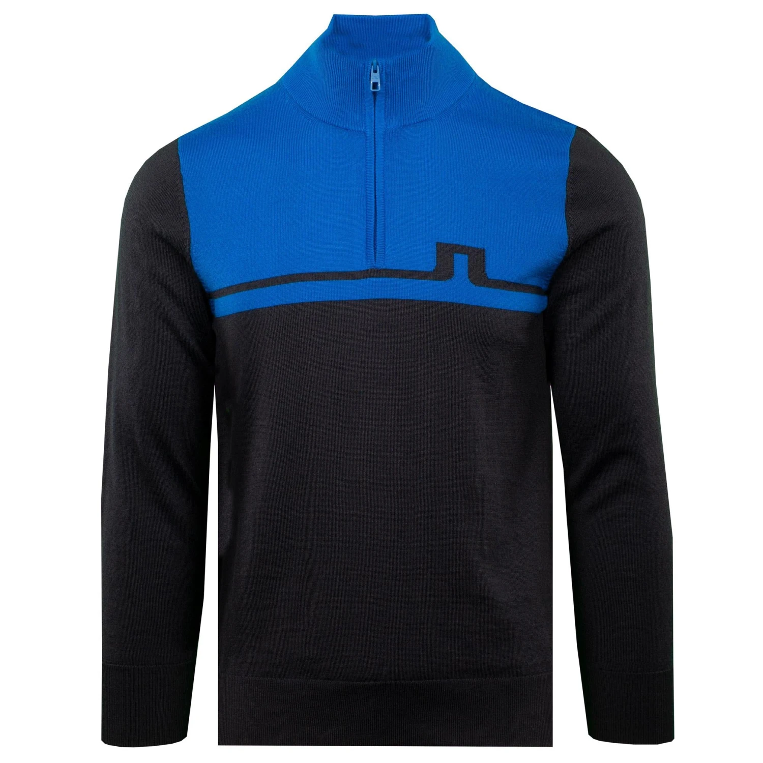 J.Lindeberg J Lindeberg Theo Zipped Golf Sweater Egyptian Blue 3 J.Lindeberg J Lindeberg Theo Zipped Golf Sweater Egyptian Blue