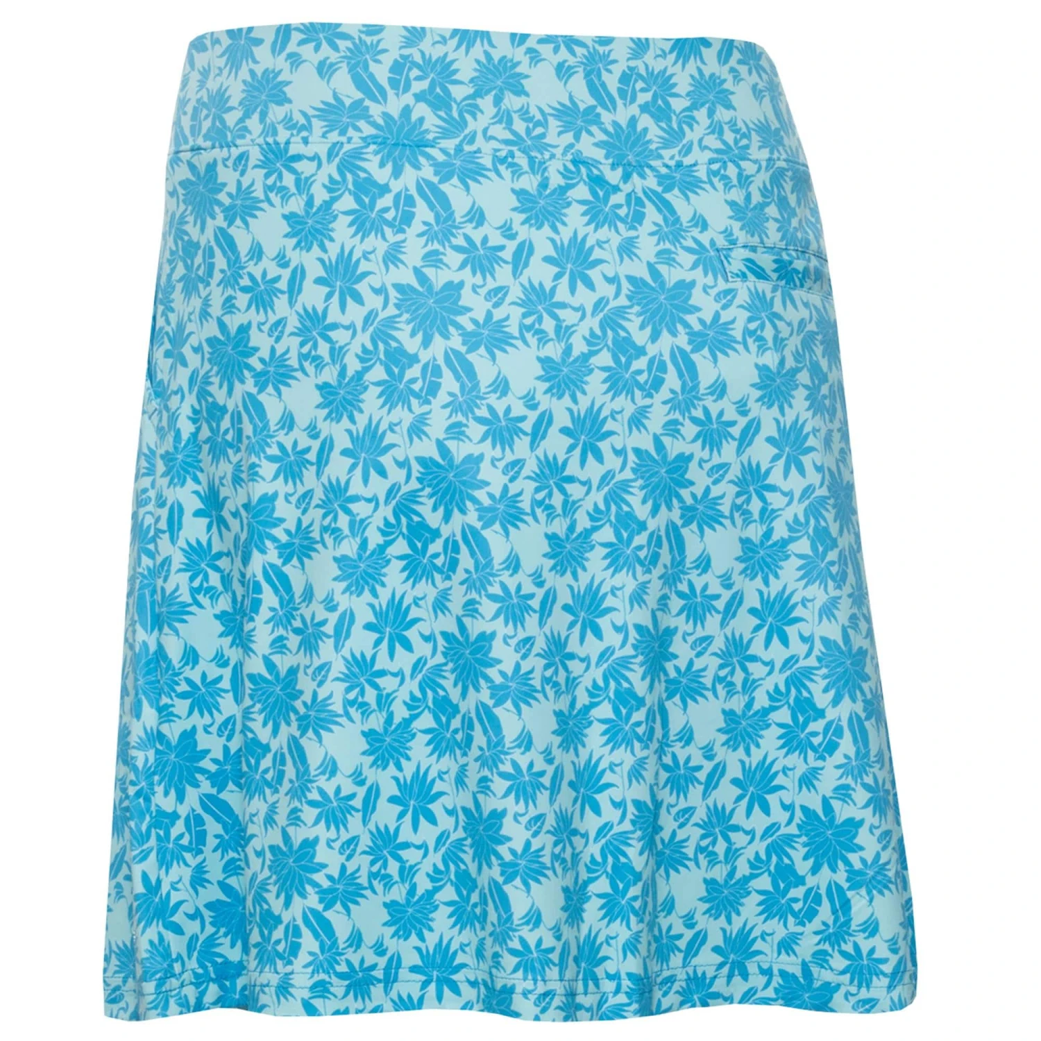 Green Lamb Molly Printed Ladies Flared Golf Skort Botanical 4 Green Lamb Molly Printed Ladies Flared Golf Skort Botanical - Image 2