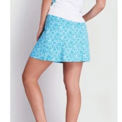 Green Lamb Molly Printed Ladies Flared Golf Skort Botanical 9 Green Lamb Molly Printed Ladies Flared Golf Skort Botanical -Teepeg Store image214234354 3