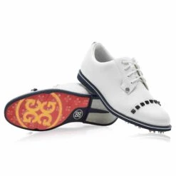 G/Fore Stud Cap Toe Ladies Golf Shoe Snow