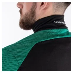 Galvin Green Dwight Insula Golf Mid Layer Black/Green/White -Teepeg Store image255865610