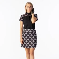 Daily Sports Ruthie Ladies Golf Polo Shirt Black 9 Daily Sports Ruthie Ladies Golf Polo Shirt Black -Teepeg Store image259376223 6