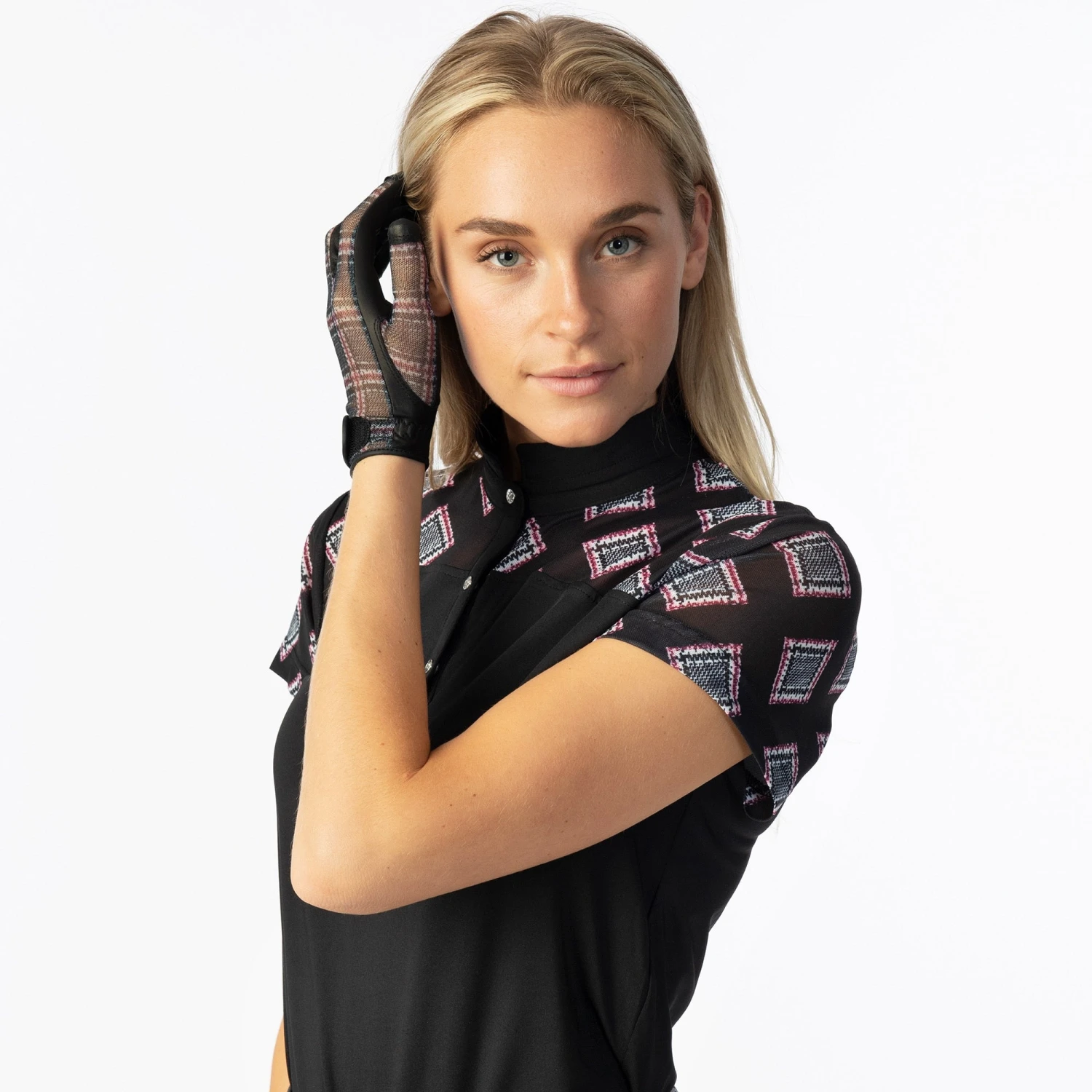 Daily Sports Ruthie Ladies Golf Polo Shirt Black 7 Daily Sports Ruthie Ladies Golf Polo Shirt Black - Image 5