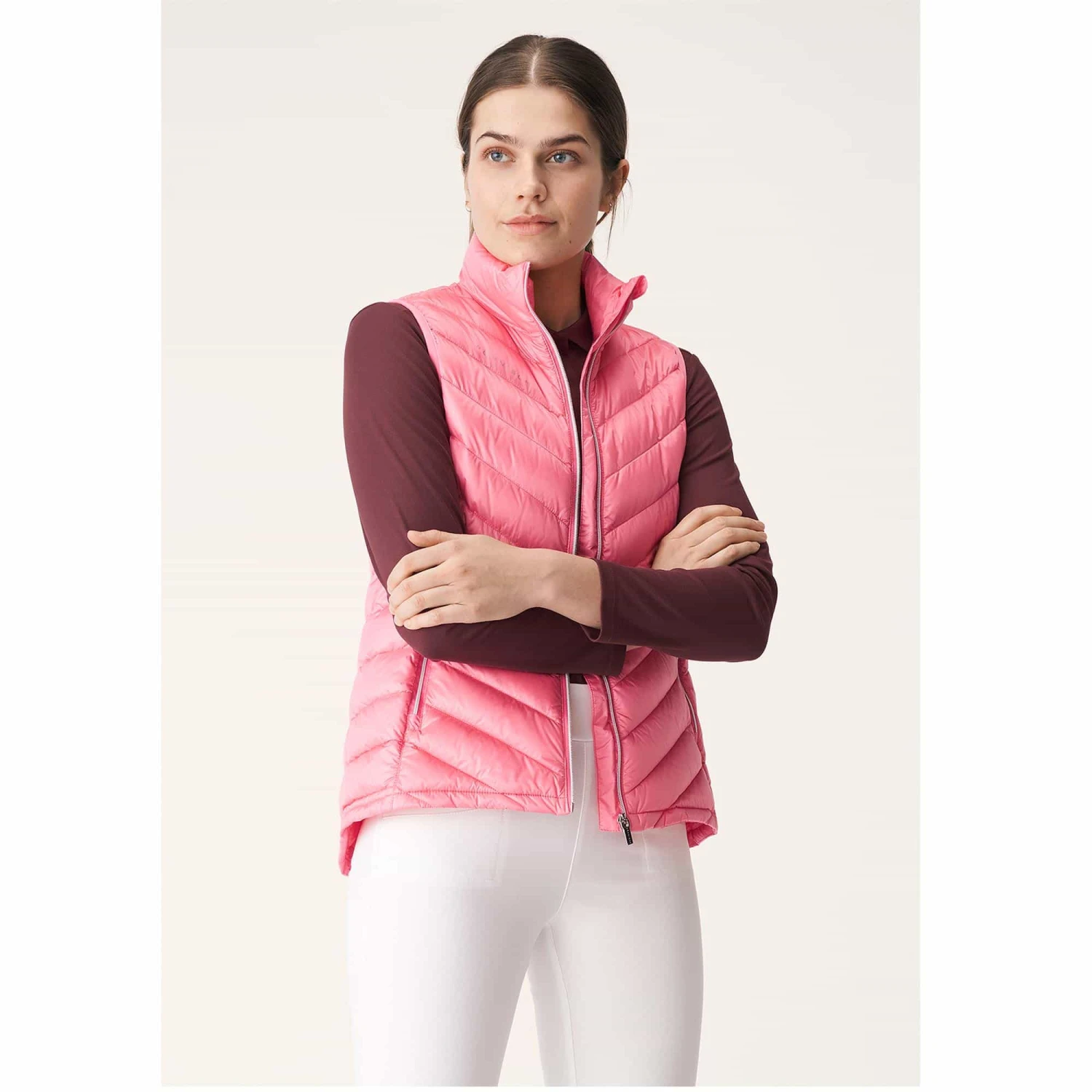 Rohnisch Skylar Down Vest Dolce Pink 4 Rohnisch Skylar Down Vest Dolce Pink - Image 2