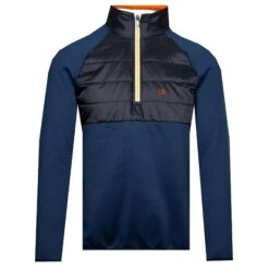 Calvin Klein Golf Hybrid Half Zip Ink