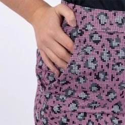 Galvin Green Marie Ladies Golf Skort Blush Pink/Black/White -Teepeg Store image306422478