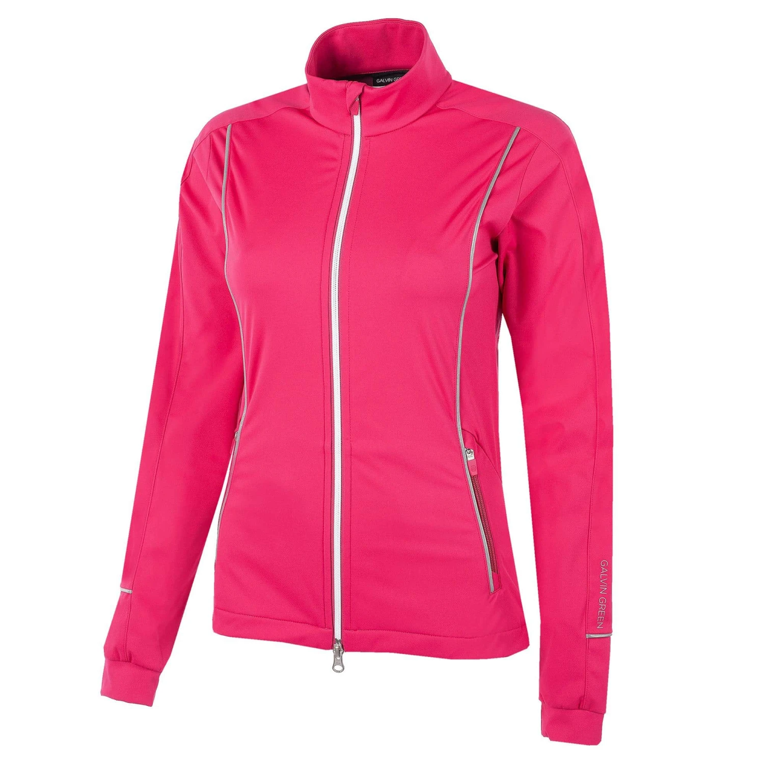 Galvin Green Leila Interface Ladies Golf Jacket Deep Pink/Reflex 3 Galvin Green Leila Interface Ladies Golf Jacket Deep Pink/Reflex
