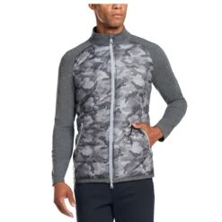 G/FORE The Shelby Camo Jacket Charcoal Camo -Teepeg Store image308218757