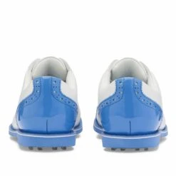 Ladies G/FORE Cap Toe Gallivanter Golf Shoes Snow/Vista Blue -Teepeg Store image311705137