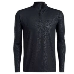 G/FORE Embossed Floral Mid Onyx