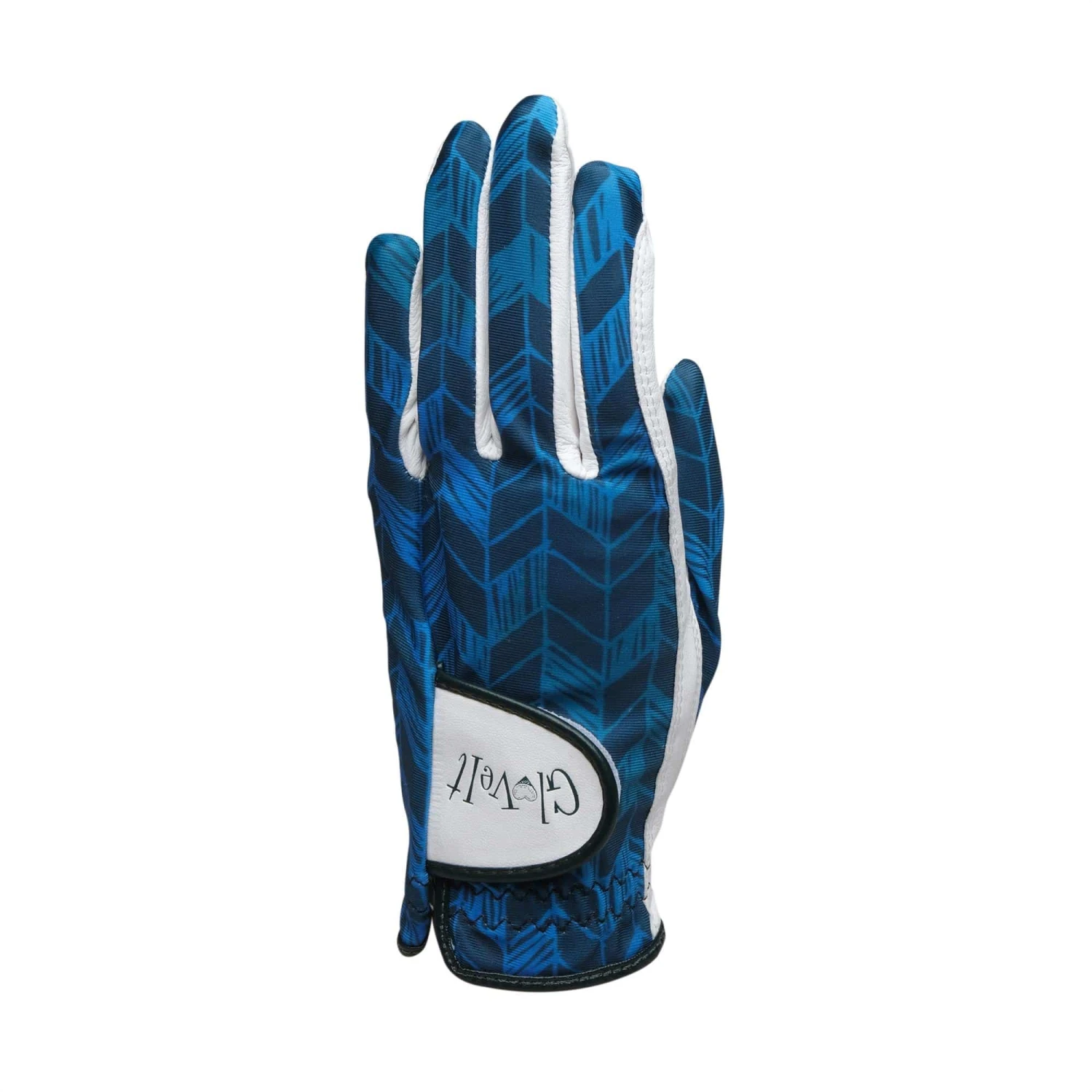 Glove It Teal Chevron Ladies Golf Glove Left Hand 3 Glove It Teal Chevron Ladies Golf Glove Left Hand