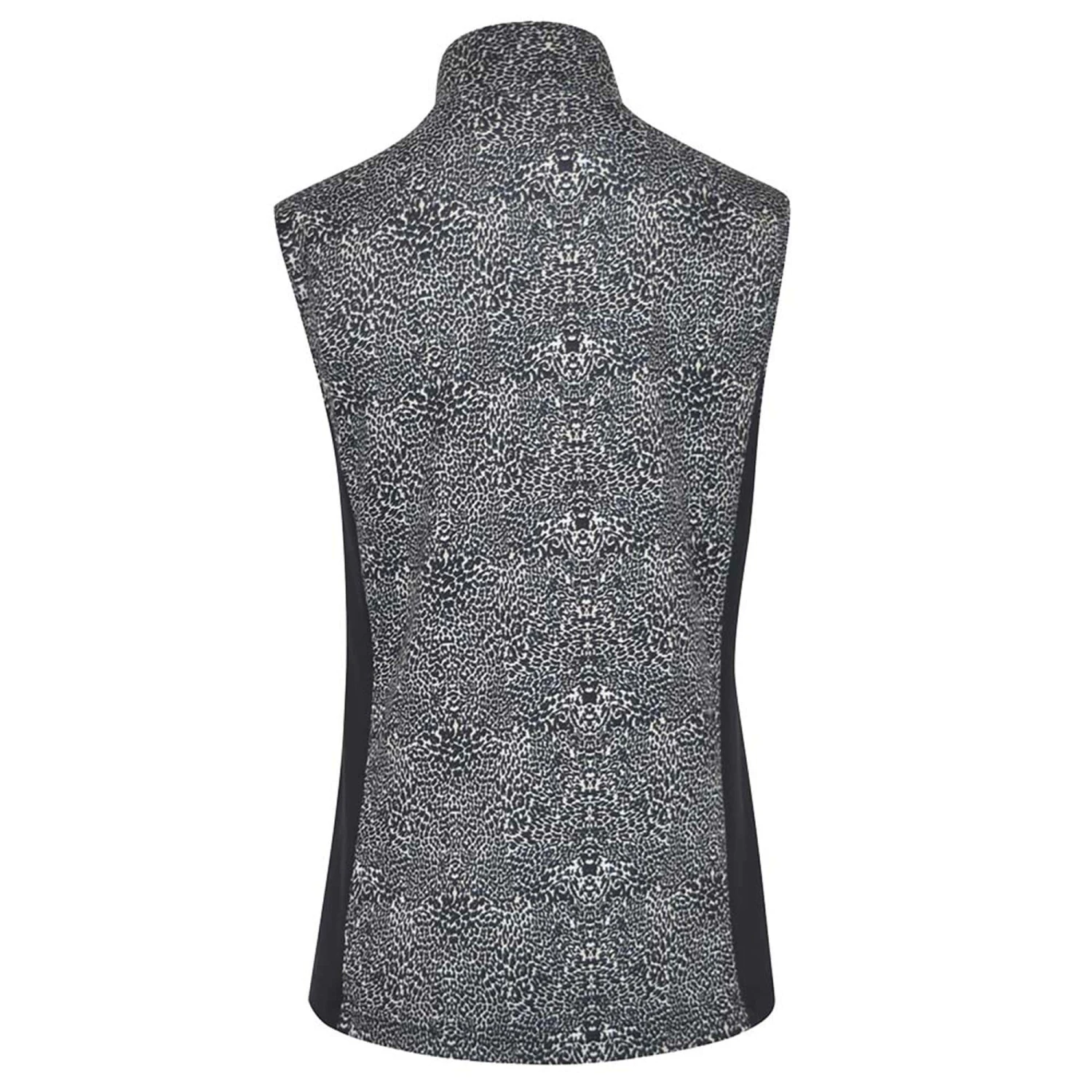 Pure Golf Emily Sleeveless Polo Shirt Black 4 Pure Golf Emily Sleeveless Polo Shirt Black - Image 2