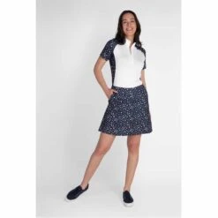 Green Lamb Kelsey Printed Flare Skort Night Sky -Teepeg Store image324967536