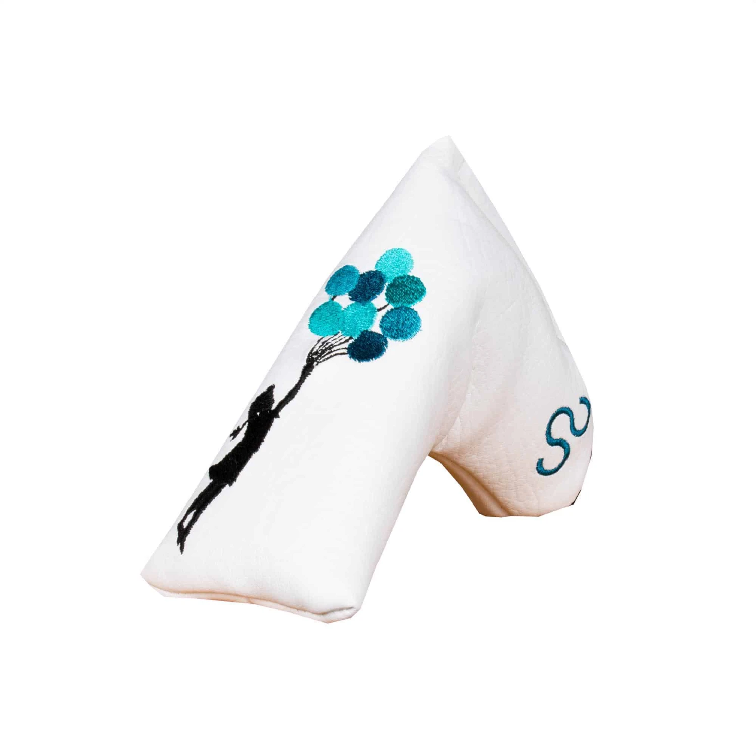 Banksy Balloon Girl Blade Putter Headcover White 4 Banksy Balloon Girl Blade Putter Headcover White - Image 2