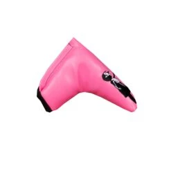 Banksy Girl With Heart Balloon Blade Putter Headcover Pink -Teepeg Store image343123723