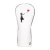 Banksy Girl With Heart Balloon Driver Headcover White 1 Banksy Girl With Heart Balloon Driver Headcover White -Teepeg Store image343412472