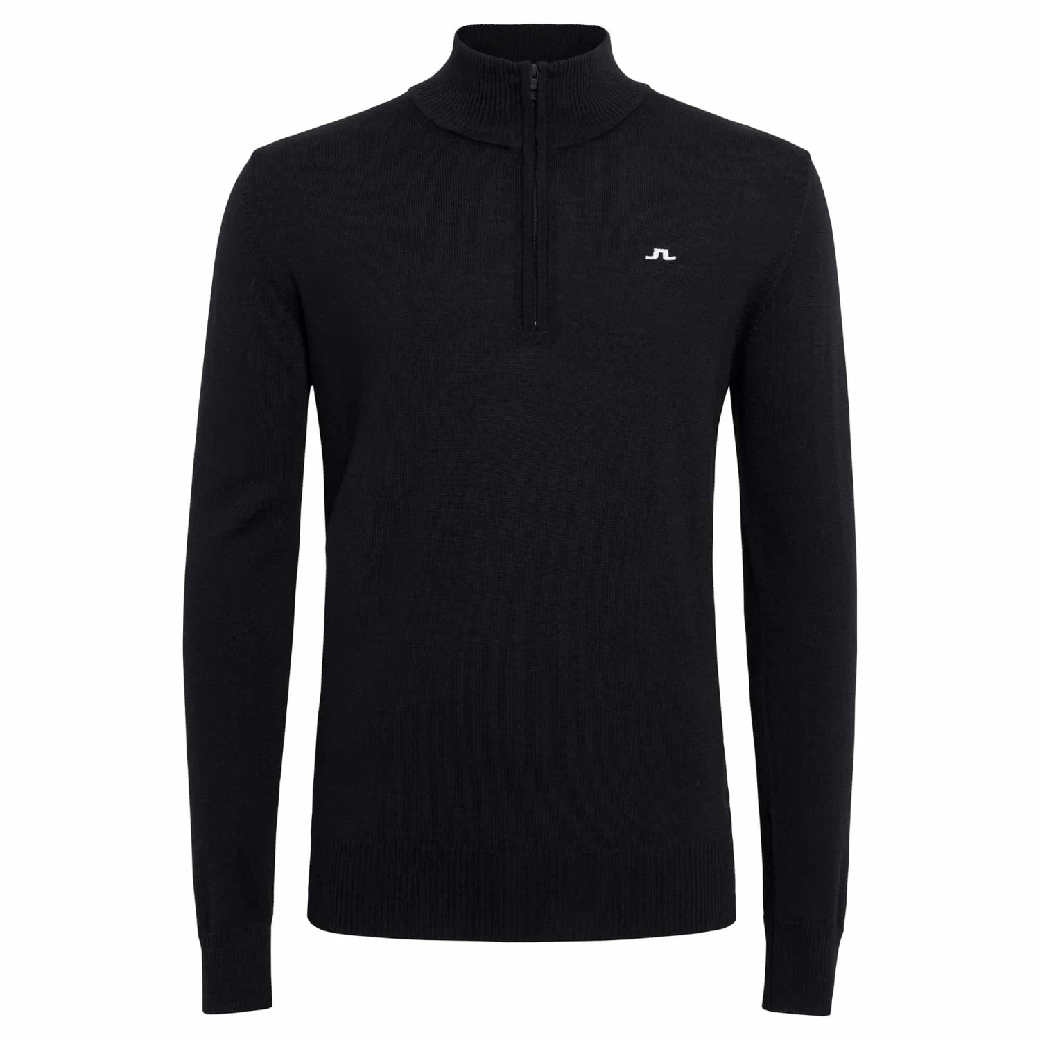 J.Lindeberg J Lindeberg Kian Tour Merino Mens Golf Jumper Black 3 J.Lindeberg J Lindeberg Kian Tour Merino Mens Golf Jumper Black