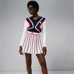 J.Lindeberg J Lindeberg River Knitted Ladies Golf Skirt White 13 J.Lindeberg J Lindeberg River Knitted Ladies Golf Skirt White -Teepeg Store image349255370