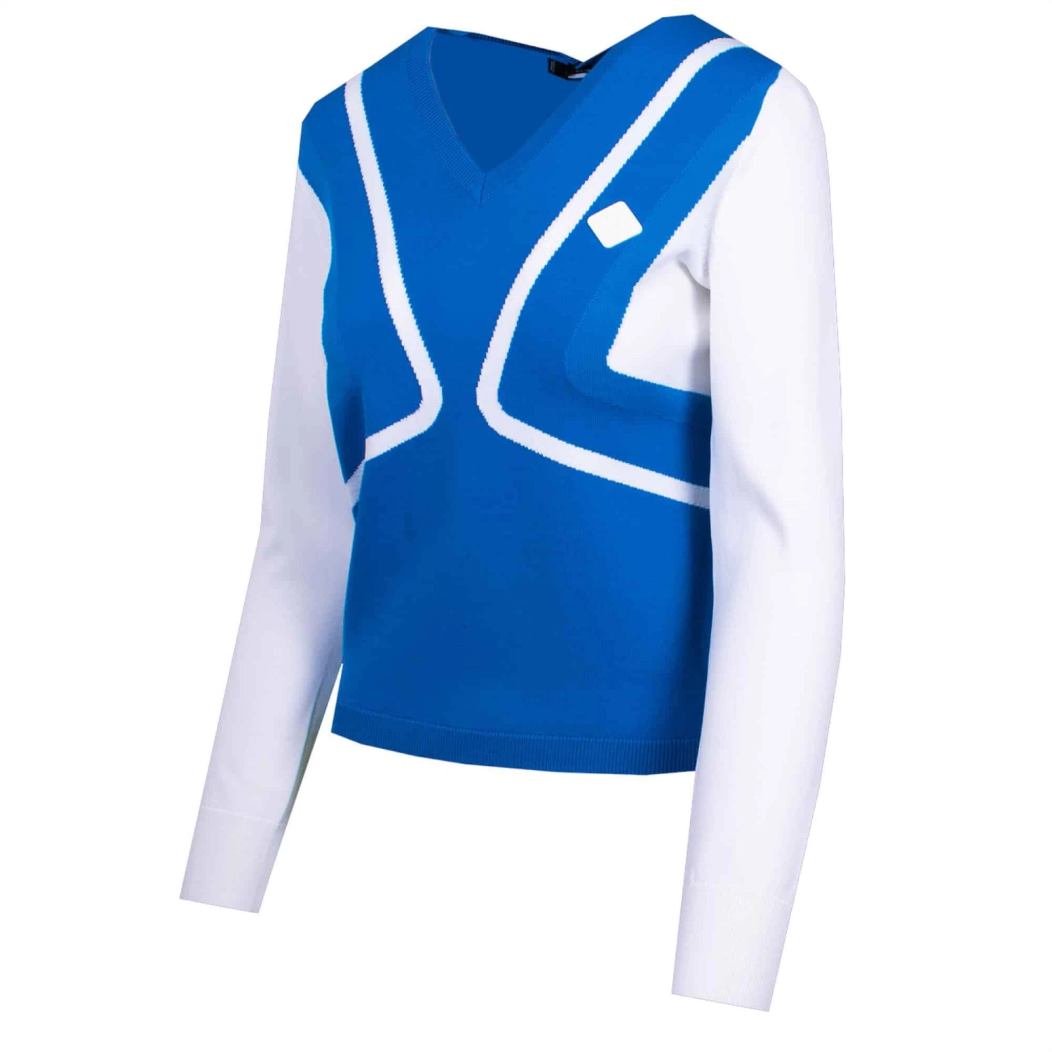 J.Lindeberg J Lindeberg Celine Ladies Sweater Nautical Blue 4 J.Lindeberg J Lindeberg Celine Ladies Sweater Nautical Blue - Image 2