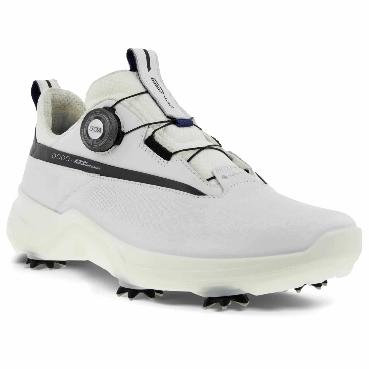 Ecco Biom G5 BOA Gore-Tex Mens Golf Shoes White/Black 4 Ecco Biom G5 BOA Gore-Tex Mens Golf Shoes White/Black - Image 2
