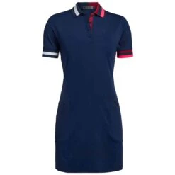 Ladies G/FORE Polo Dress Twilight