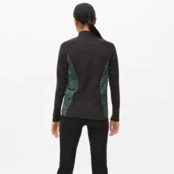 Rohnisch Jane Thermo Half Zip Green Croco -Teepeg Store image354783203